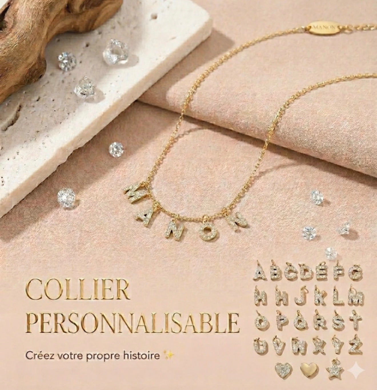 Collier personnalisable