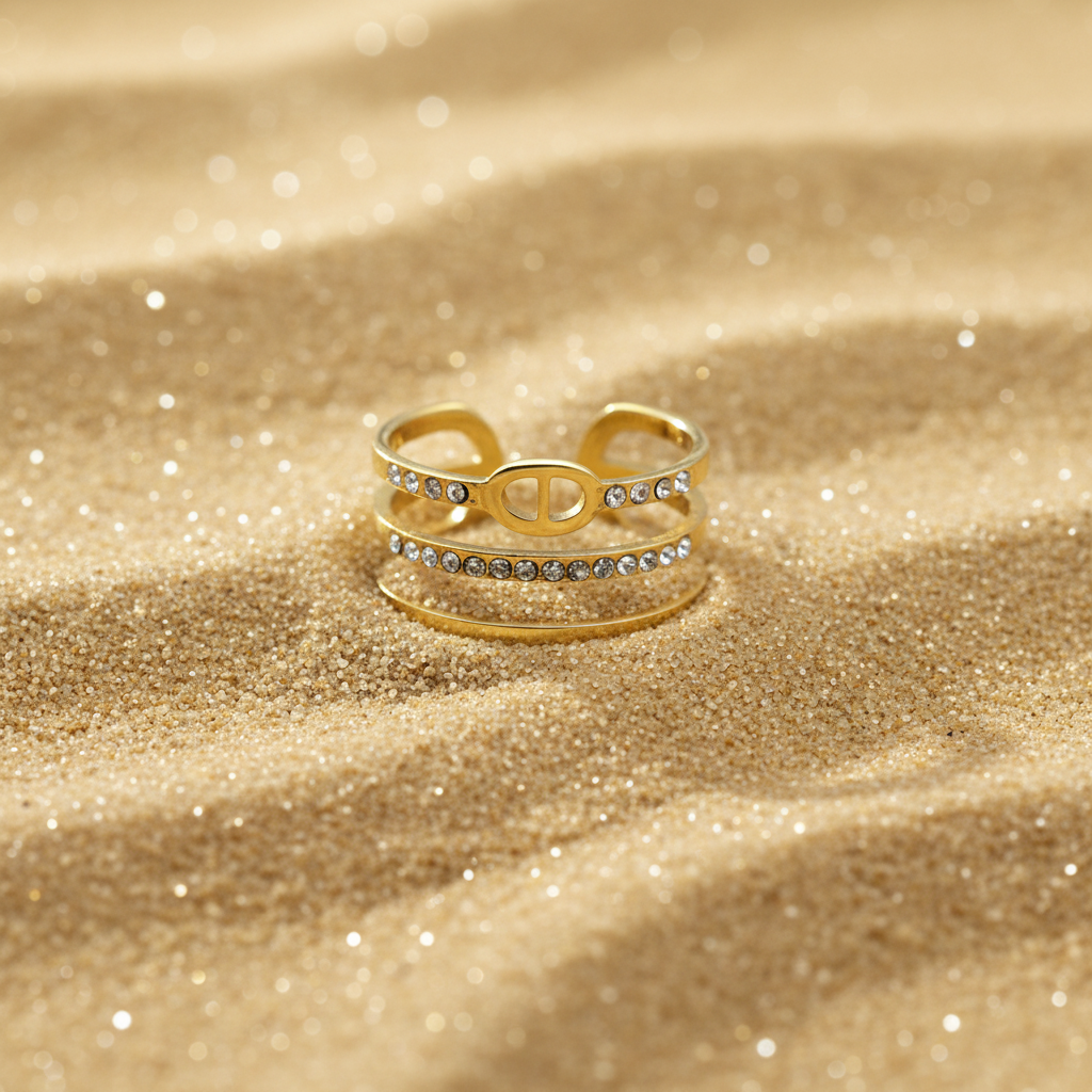 Bague Laura - flat lay