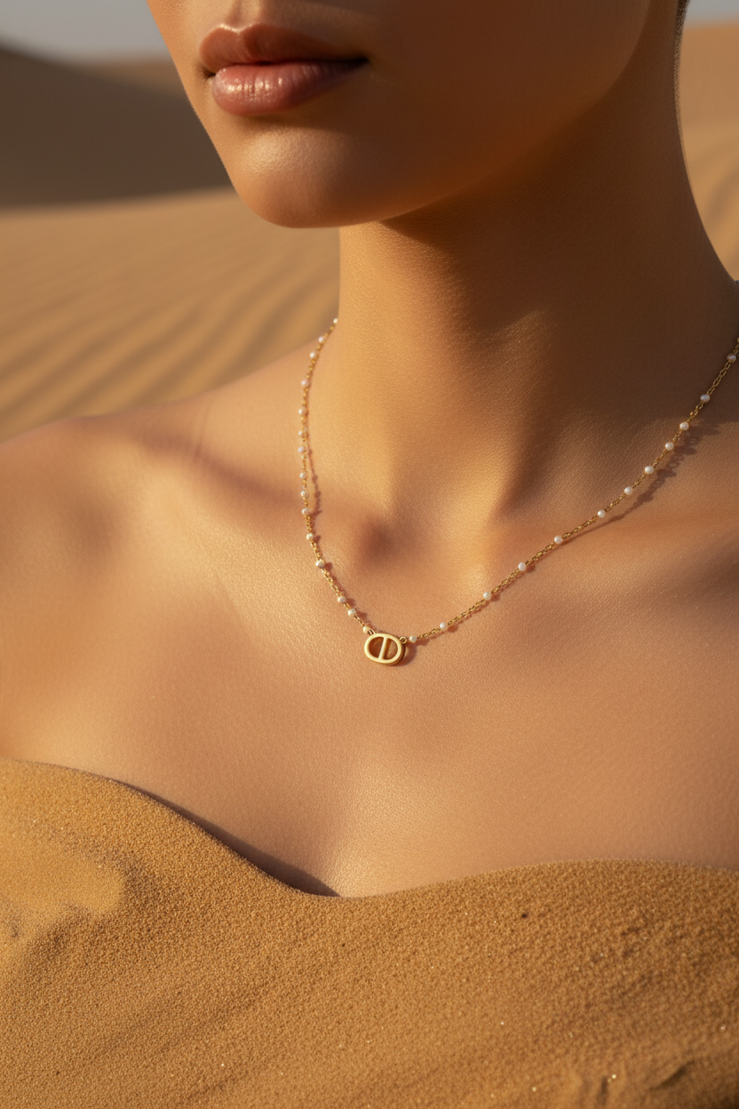 Collier Felicia - porté