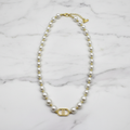 Collier Perla sans coupelle fond marbre