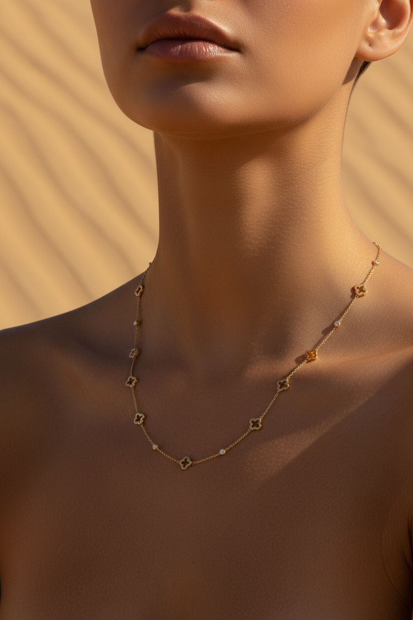 Collier Rania - porté